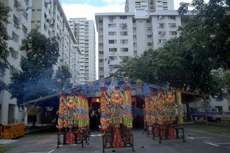 Zhong Yuan Jie (mid-year festival), also known as Hungry Ghost Festival held during the seventh month of the Chinese lunar calendar