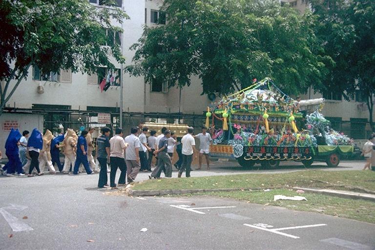 Chinese funeral procession