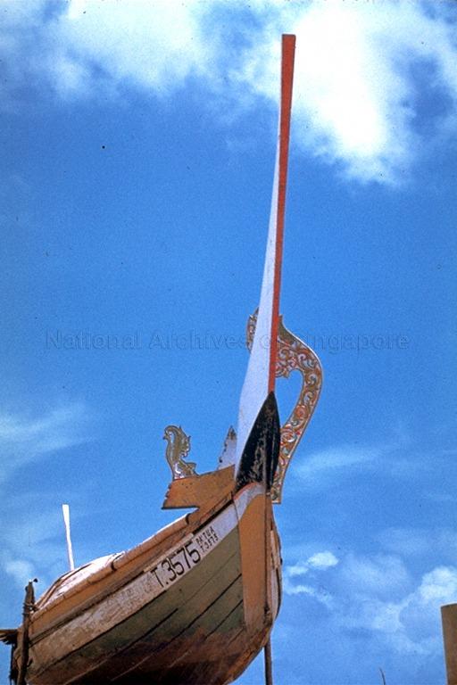 Fishing boats at Paka, Trengganu (now spelt as Terengganu)