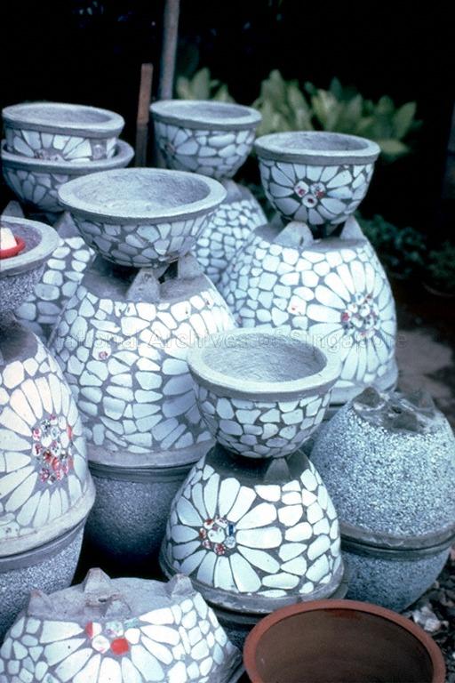 Pottery made by the natives staying at the Keratong River area in South-Western part of Pahang