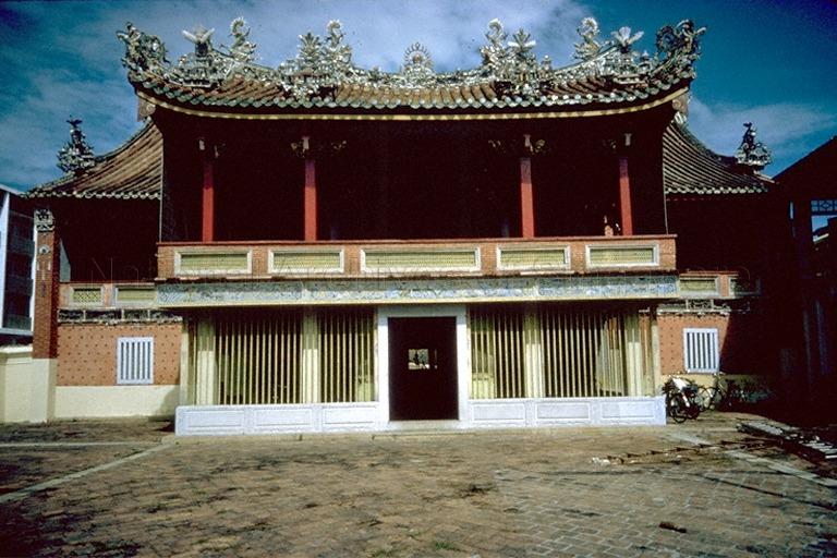 Interior view of Leong San Tong Khoo Kongsi located in Cannon Square, Penang