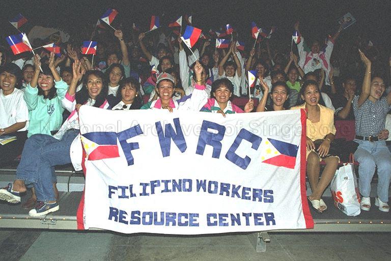 Taken at: Meeting with Filipino Community at Singapore International Convention and Exhibition Centre (SICEC)