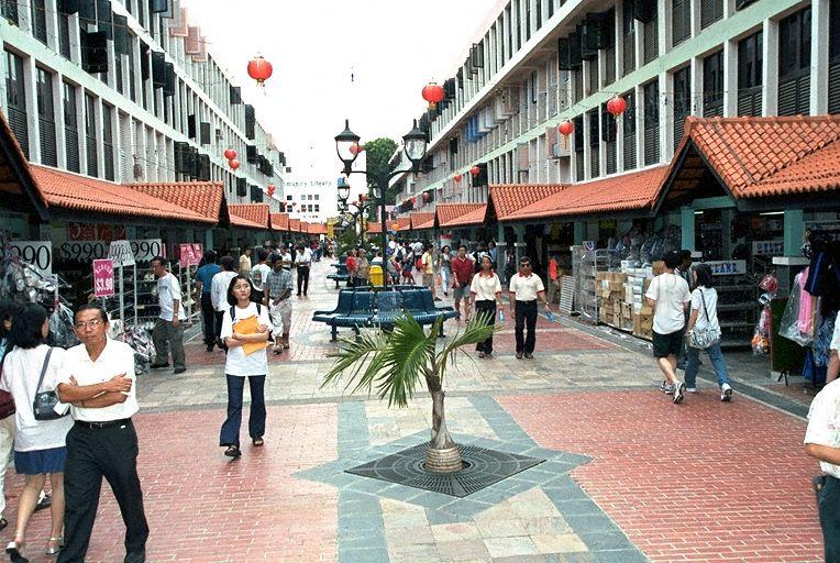 View of Toa Payoh Mall where Minister for Trade and Industry Brigadier-General George Yeo Yong-Boon visited during his walkabout in Toa Payoh Central Division of Bishan-Toa Payoh Group Representation Constituency (GRC)
