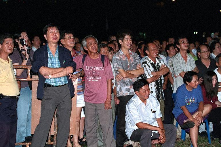 Taken at: Singapore Democratic Alliance (SDA) rally for the 2001 General Election at the open field between Kallang Avenue and Lavender Street opposite Block 19 Kallang Avenue Industrial Estate