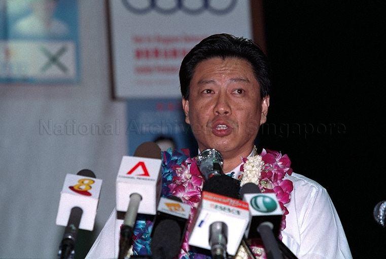 Taken at: Singapore Democratic Alliance (SDA) rally for the 2001 General Election at the open field between Kallang Avenue and Lavender Street opposite Block 19 Kallang Avenue Industrial Estate