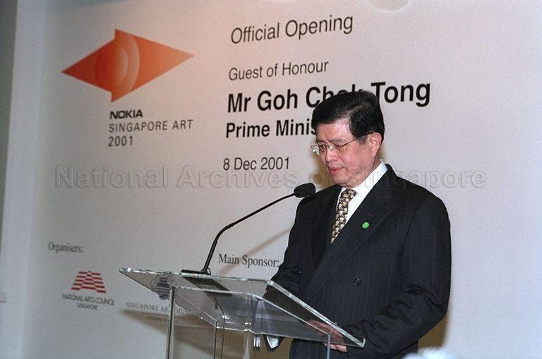 Taken at: Official opening of Nokia Singapore Art 2001 at the Singapore Art Museum
