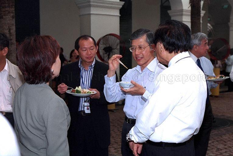 Taken at: Farewell lunch for former Minister for Information and the Arts Lee Yock Suan at the Singapore Art Museum (SAM) Pictured: Former Minister for Information and the Arts Lee Yock Suan
