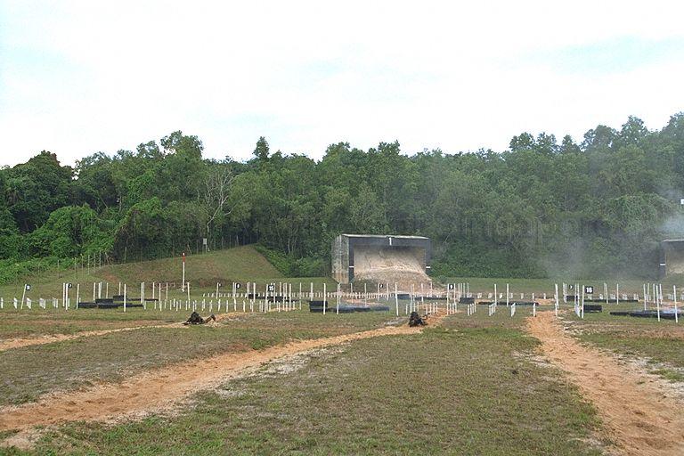 Battle Inoculation Course demonstration during inaugural visit of past and present members of Advisory Council on Community Relations in Defence (Accord) to Singapore Armed Forces Basic Military Training Centre on Pulau Tekong. Visit was hosted by Minister of State for Defence David Lim.