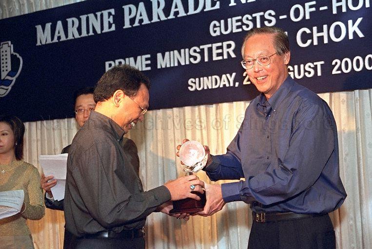 Taken at: Marine Parade National Day Dinner at Sin Leong Restaurant Pictured: Guest-of-Honour Prime Minister Goh Chok Tong