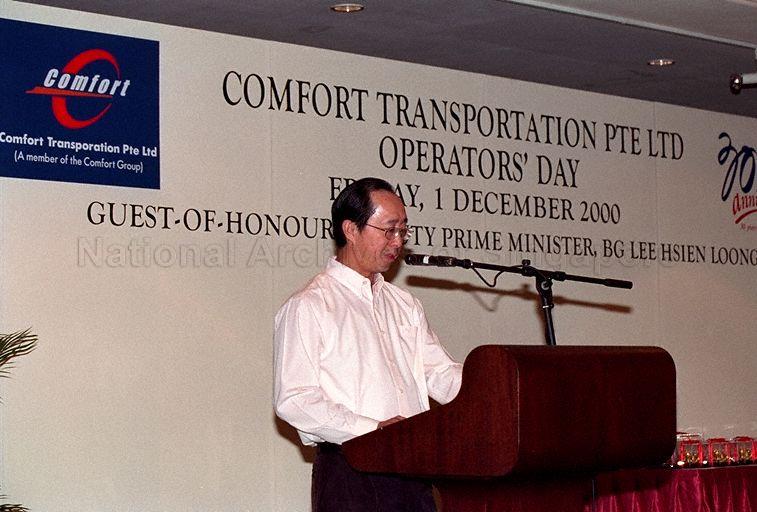 Taken at: Comfort Transportation Pte Ltd Operators' Day Celebration at NTUC Lifestyle World - Downtown East Pictured: Comfort Group Managing Director Goh Chee Wee