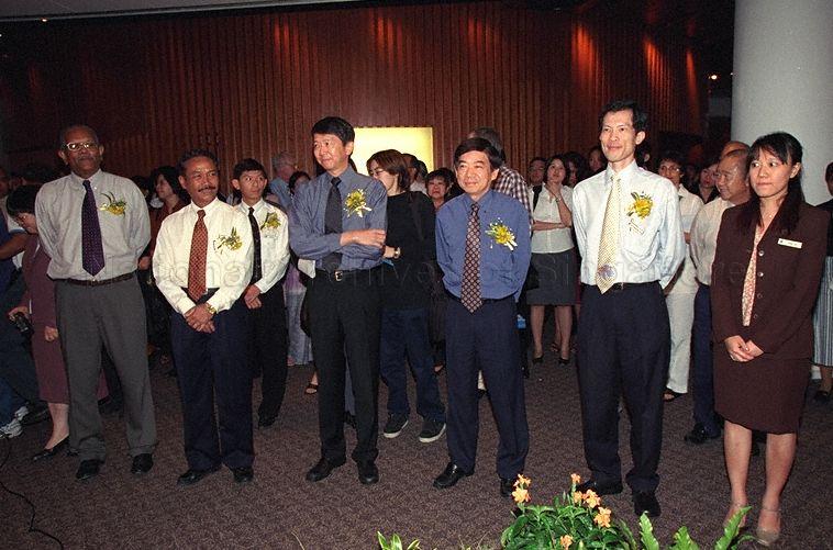 Taken at: Official Opening of Library@Esplanade at Esplanade Mall Pictured: Guest-of-Honour Senior Minister of State for Transport and Information, Communications and the Arts Khaw Boon Wan, Chairman of National Library Board (NLB) Dr Tan Chin Nam, Senior Parliamentary Secretary for Information, Communications and the Arts Yatiman Yusof, Deputy Chief Executive of NLB R Ramachandran and Chief Executive of NLB Dr Christopher Chia