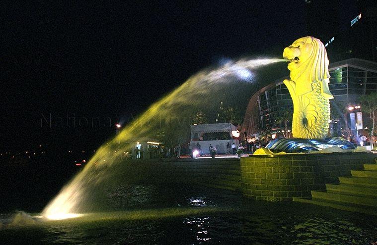 Taken at: Inauguration of the Merlion Park at One Fullerton