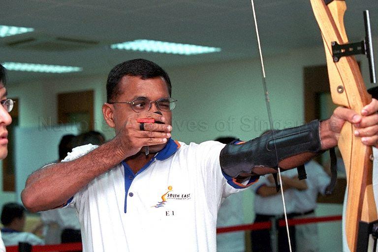 Taken at: &nbsp;Archery Adventure held at Pasir Ris East Community Club at<br />Pasir Ris Drive 1