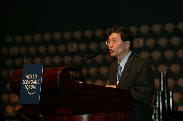Taken at: World Economic Forum (WEF) East Asia Economic Summit Opening Dinner at Shangri-La Hotel
