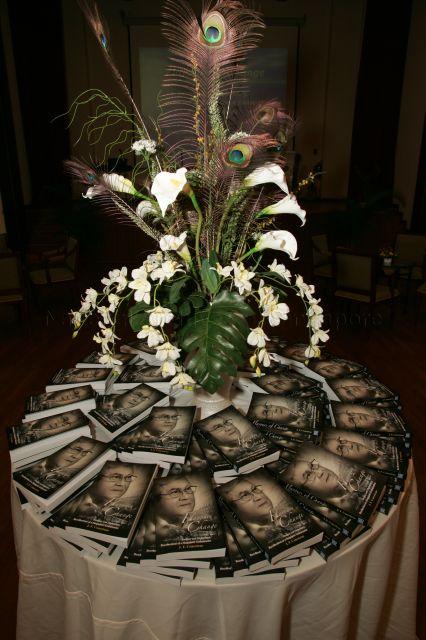 The book "Flavours of Change: Destiny and Diplomacy, Recollections of a Singapore Ambassador" by Joseph Francis Conceicao, former Member of Parliament for Katong and diplomat, on display during its launch at Eurasian Community House in Ceylon Road