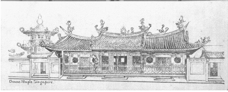 Thian Hock Keng temple at Telok Ayer Street, Singapore. Built between 1839 to 1842, it is Singapore's oldest Chinese temple and was gazetted as a national monument on 28 June 1973.