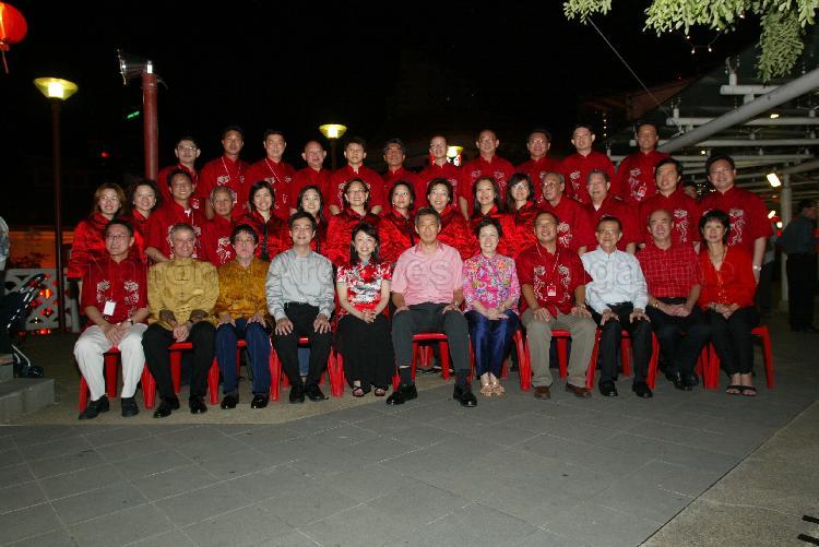 Taken at: Official opening and light-up ceremony for Lunar New Year Festival in Chinatown at New Bridge Road Pictured: Guest-of-Honour Prime Minister Lee Hsien Loong, his wife Madam Ho Ching, Member of Parliament for Jalan Besar Group Representation Consttituency (GRC) Dr Lily Neo and Central Singapore District Mayor Heng Chee How