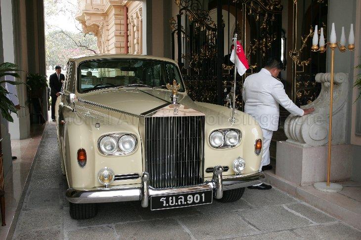 The Rolls-Royce Royal Car is to drive President and Mrs S R Nathan, who are on a five-day state visit to Thailand, around in Bangkok