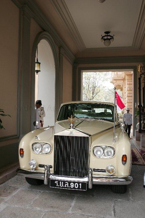 The Rolls-Royce Royal Car is to drive President and Mrs S R Nathan, who are on a five-day state visit to Thailand, around in Bangkok
