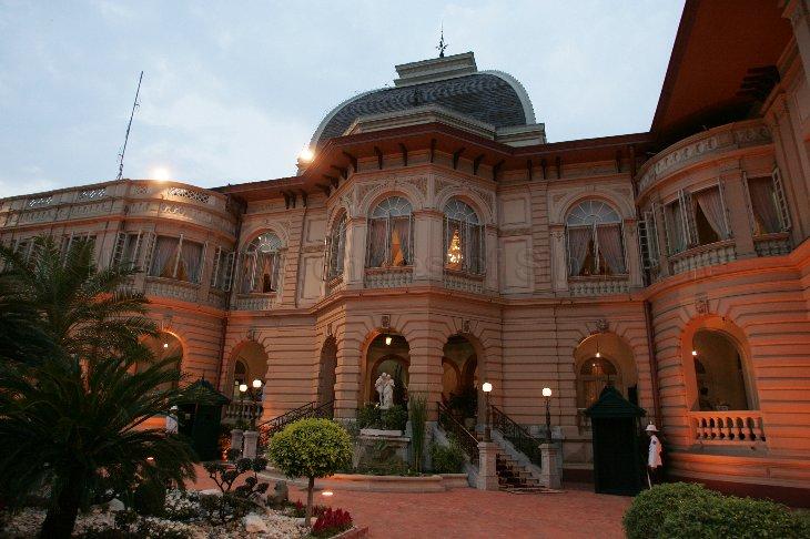 View of Boromabiman Mansion within the Grand Palace, Bangkok, taken during President S R Nathan's five-day state visit to Thailand
