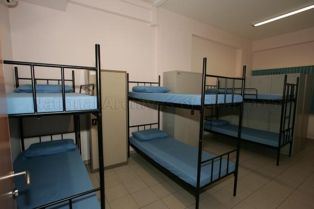 Bunk beds at Marine Parade Fire Post which is opened by Senior Minister Goh Chok Tong, the Guest-of-Honour at Marine Terrace Breeze Precinct Main Upgrading Programme (MUP) Completion Ceremony