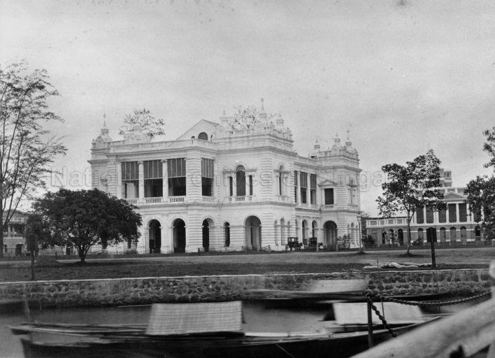 Town Hall shortly after completion in 1862