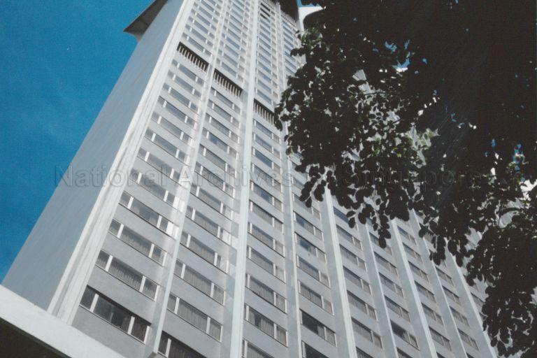 The Mandarin Singapore at Orchard Road, 1978-1982. The five-star hotel is now known as Mandarin Orchard Singapore.