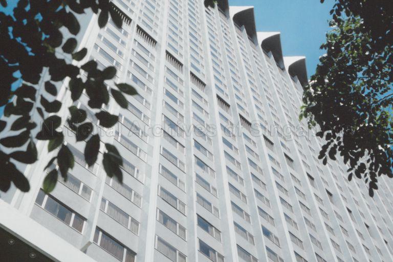 The Mandarin Singapore at Orchard Road, 1978-1982. The five-star hotel is now known as Mandarin Orchard Singapore.