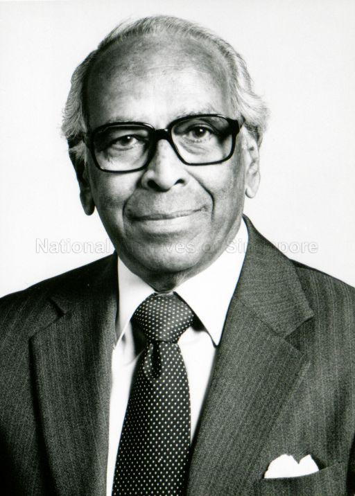 Minister for Foreign Affairs S Rajaratnam