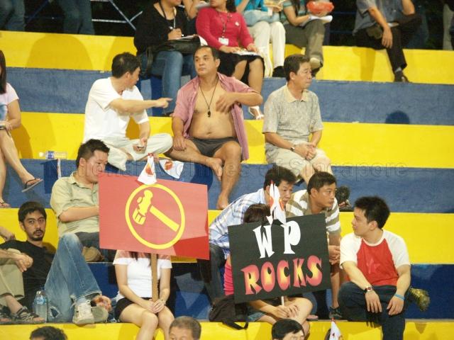 Taken at: Polling Day at Yio Chu Kang Stadium (Assembly Cente for Workers' Party)