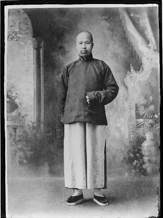 Portrait of Kang Youwei (1858-1927), a Chinese scholar, noted calligrapher and prominent political thinker and reformer during the late Qing dynasty