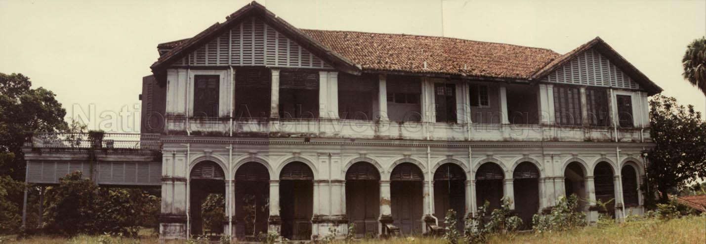Exterior facade of Belle Vue House