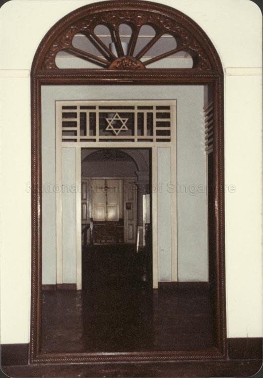 Interior of Belle Vue House - Ornate doorways