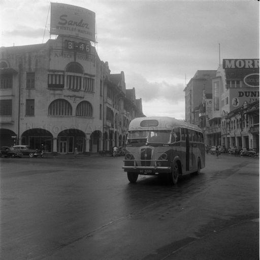 Photo taken from junction of orchard road and Dhoby Ghaut. Left side of the street is the Amber Mansions. Right side of the street includes Malayan Motor Showroom, Midfilm House and Macdonald House.