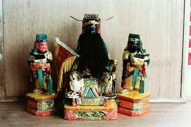 Deity statue of Bao Gong, God of Justice