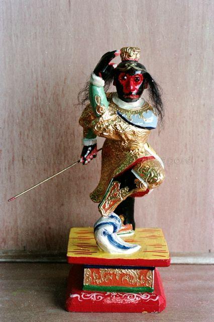 Deity statue of Sun Wukong, the Monkey God