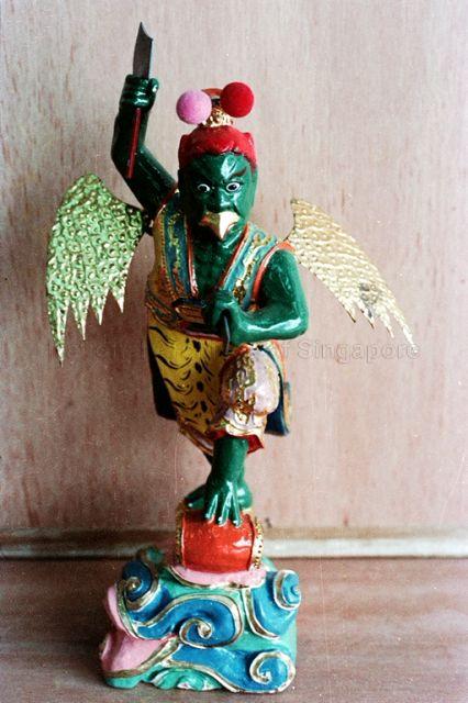 Deity statue of Lei Gong, Deity of Thunder