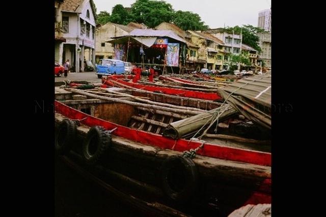 Bumboats at Clarke Quay