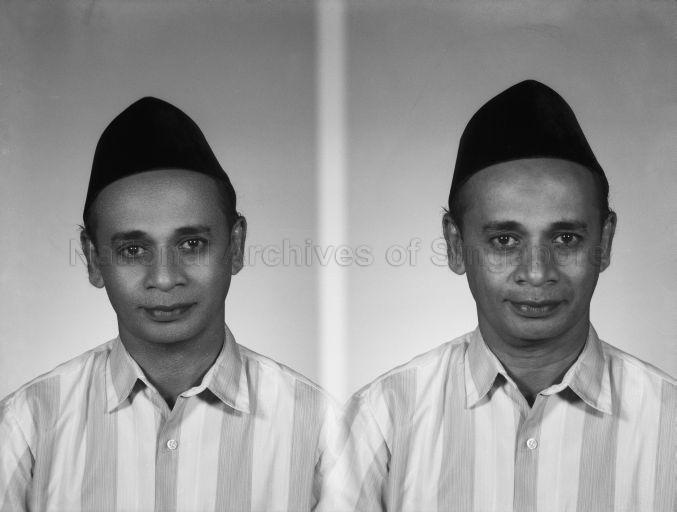 Portrait of Malay man
