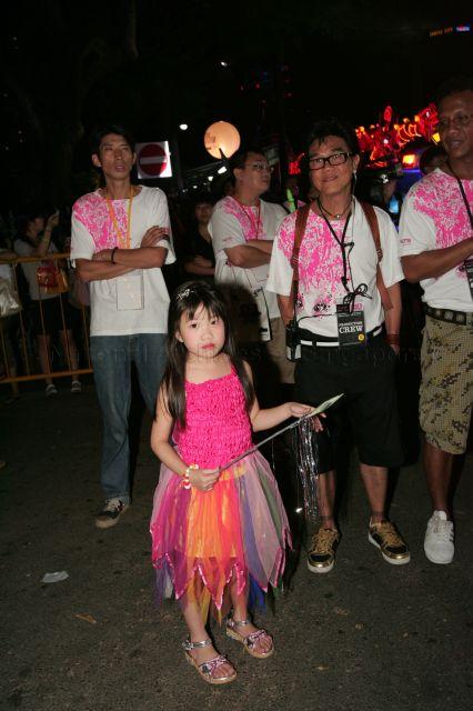 Officials and Chingay Parade participant at Chingay Parade 2009, St Andrew's Road