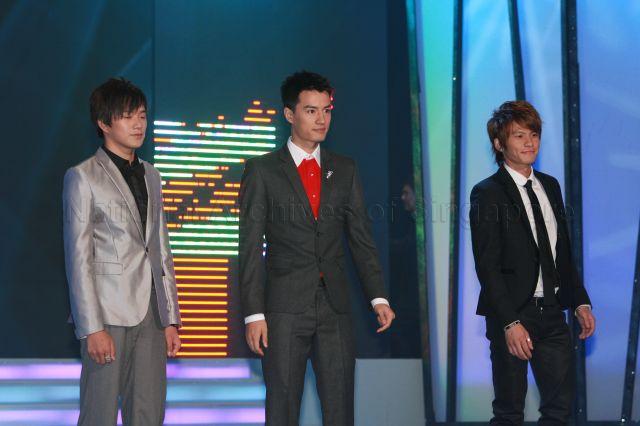 MediaCorp TV artistes on stage during Star Awards at MediaCorp TV Theatre, Caldecott Hill