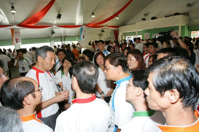 Taken at: May Day Rally at Downtown East Pictured: Guest-of-Honour Prime Minister Lee Hsien Loong