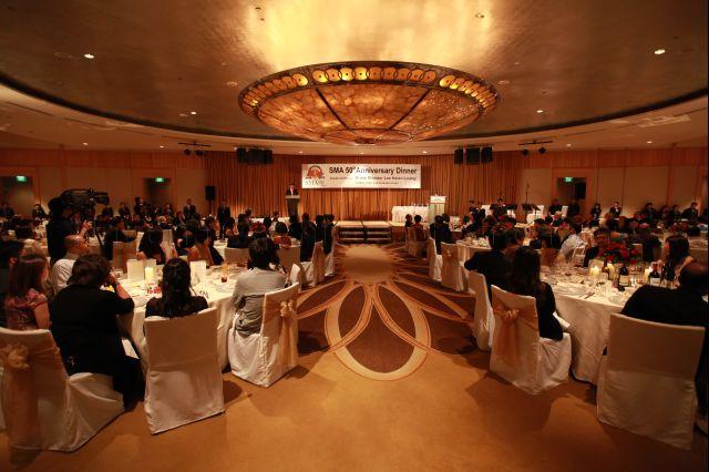 Taken at: Singapore Medical Association (SMA) 50th Anniversary Dinner at The Fullerton Hotel Pictured: Guest-of-Honour Prime Minister Lee Hsien Loong