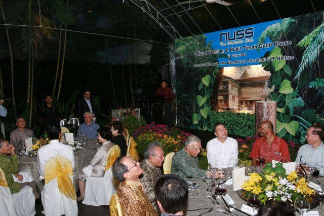 Taken at: Official Opening of National University of Singapore Society's (NUSS) Bukit Timah Guild House Pictured: Guest-of-Honour President S R Nathan (partially hidden) and his wife Mrs Nathan, Chairman of National Research Foundation Dr Tony Tan Keng Yam and his wife Mary Tan, Chairman of National University of Singapore Wong Ngit Liong, President of NUSS Johnny Tan and President of National University of Singapore Professor Tan Chorh Chuan