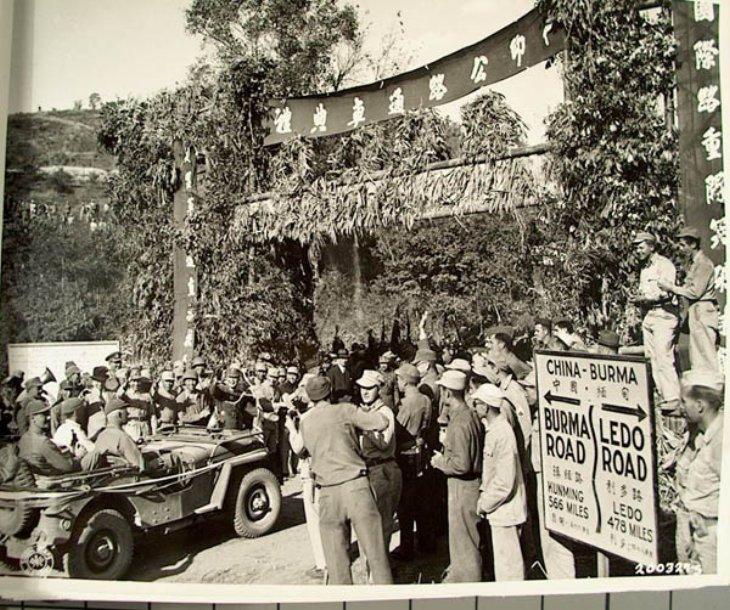 The opening of China-India Highway (also known as Ledo Highway or Stilwell Highway)
