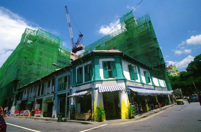 Corner of Dalhousie Lane, Little India, Singapore
