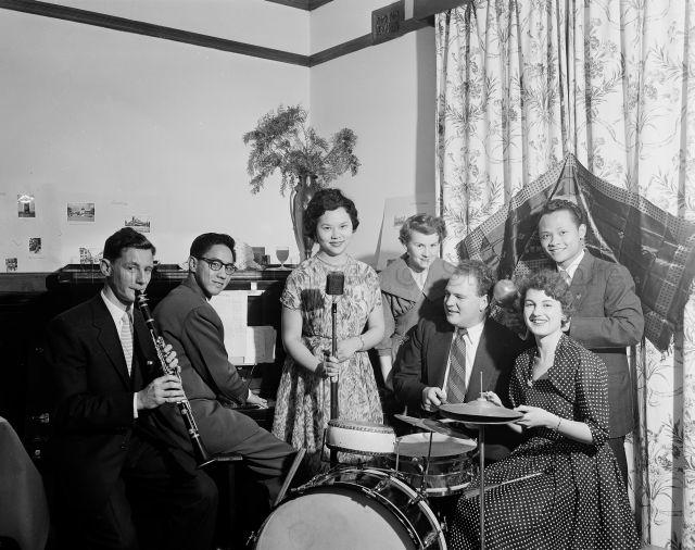 Members of the newly formed Indonesian Students Association