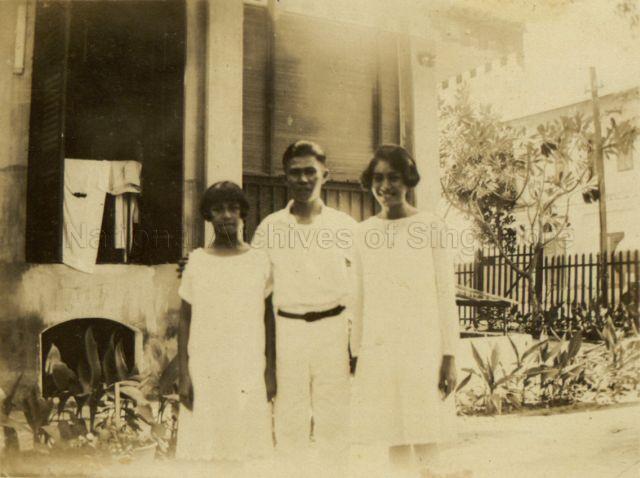 May, Fred Scully and Milly Andres