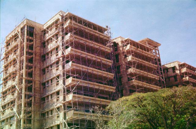 HOUSING AND DEVELOPMENT BOARD FLATS UNDER CONSTRUCTION