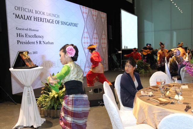 Malay Cultural Performance During The Official Book Launch
